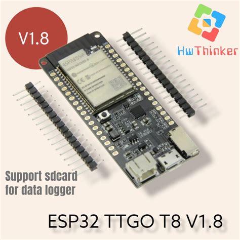 Jual Ttgo T8 V18 Esp32 Wrover 8mb Psram Tf Card Wifi Bluetooth Modul