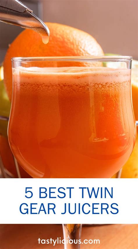 Best Twin Gear Juicers Money Can Buy Tastylicious