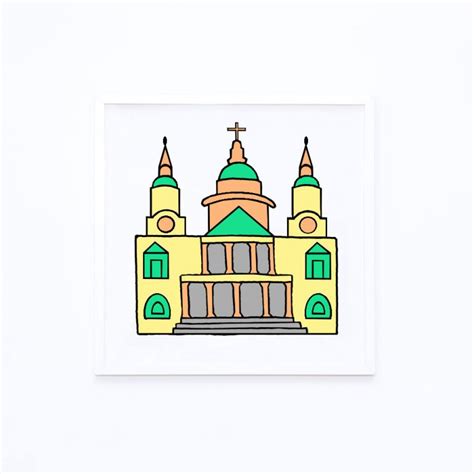 How To Draw A Cathedral Step By Step Easy Drawing Guides Drawing Howtos