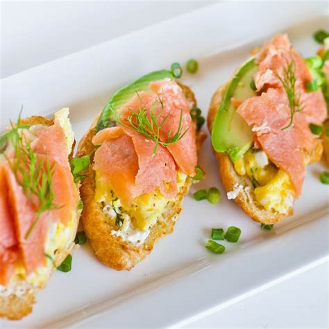 Sprinkle goat cheese evenly over top. Smoked Salmon Breakfast Croissants | Recipe | Salmon ...