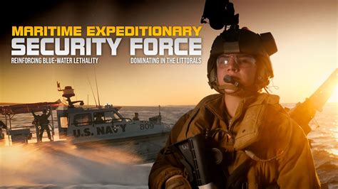 The Maritime Expeditionary Security Force Us Department Of Defense