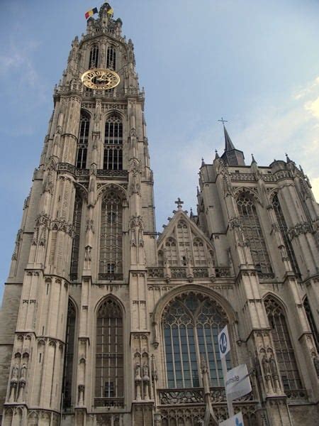 Medieval Origins Of The Cathedral Of Our Lady In Antwerp Belgium