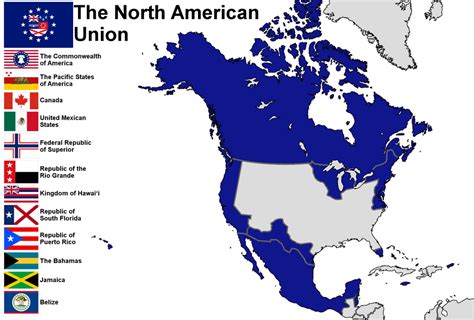 The North American Union 5 Years After The End Of The Second American