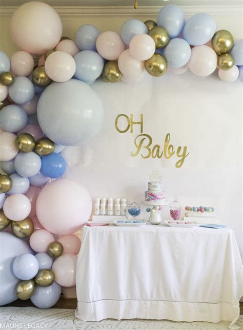 Gender Reveal Table Decoration Ideas Shelly Lighting