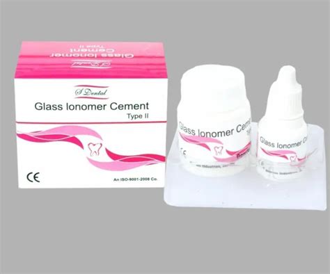 Permanent Dental Cement Glass Ionomer Restorative Cavity Tooth Filling