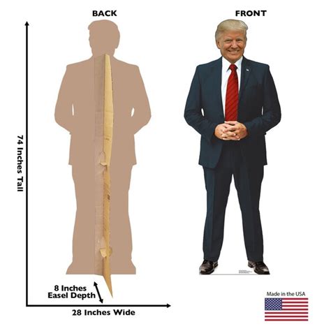 Advanced Graphics President Donald Trump Cutout Cardboard Standup