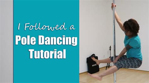 I Tried Following A Pole Dancing Tutorial Pole Day 1 Youtube