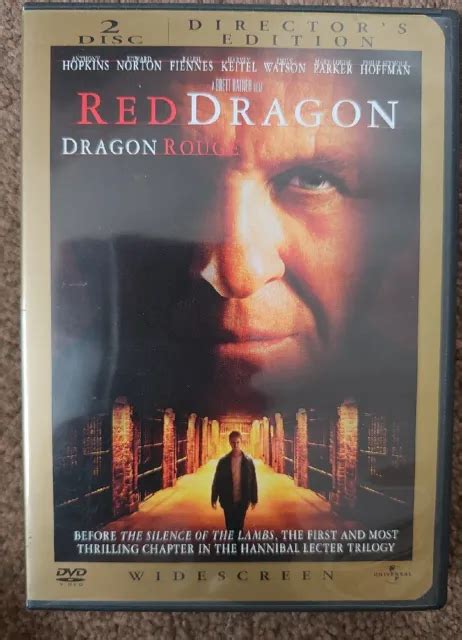 ANTHONY HOPKINS RED DRAGON Edward Norton Harvey Keitel REGION 1 DVD 2