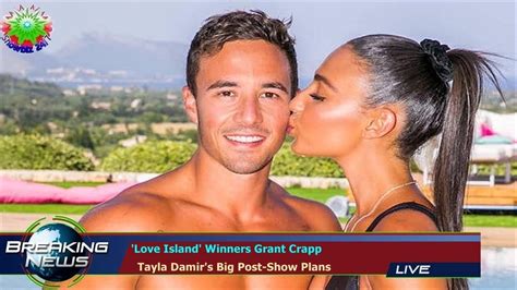 love island winners grant crapp tayla damir s big post show plans youtube