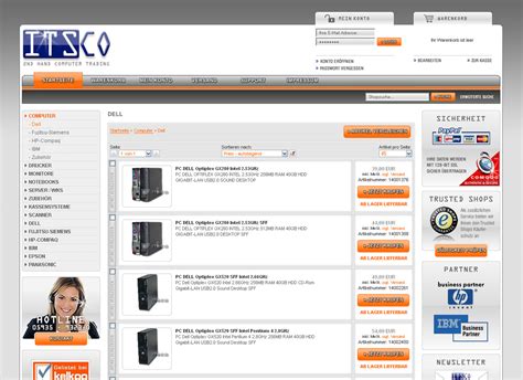 Christian Kolos » ITSCO Online Shop Relaunch