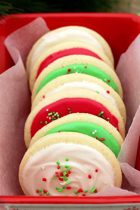 Christmas Sugar Cookies With Cream Cheese Frosting Sweet Spicy Kitchen