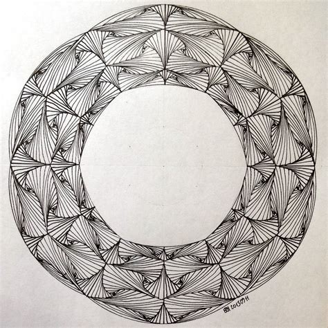 Hexagon Geometry Symmetry Pattern Evolution String Art Mathart