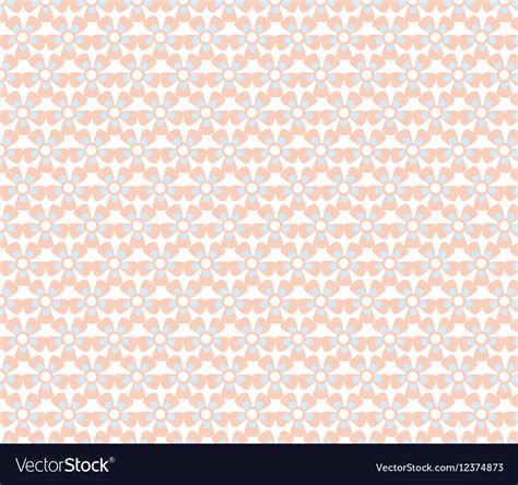 Geometric Floral Pattern Royalty Free Vector Image