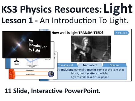 Ks3 Physics Light 6 Lesson Resource Pack Teaching Resources