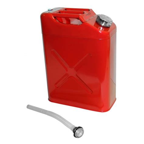 Rt26010 Jerry Can Gas Fuel Can 5 Gallon With Spout Red Rt26010 For Jeep