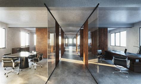 Industrial Office Space On Behance