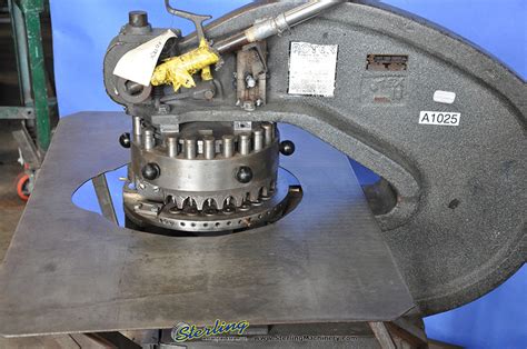 Used Rotex Hand Turret Punch Turret Punches Sterling Machinery
