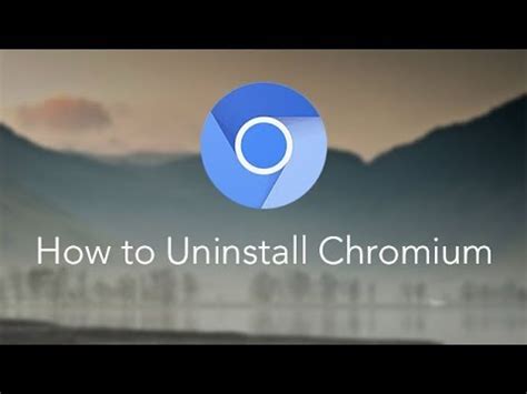 Using the iobit uninstaller software because removing chromium and its viruses cannot be removed from the control panel, we will direct you to remove it through the help of a third party, namely the iobit uninstaller software. How To Fully Remove "Chromium" (Best Method) - YouTube
