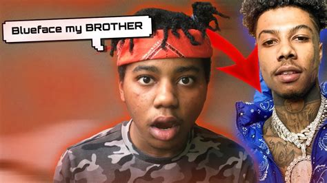 Blueface Is Actually Orangeface Brother Youtube