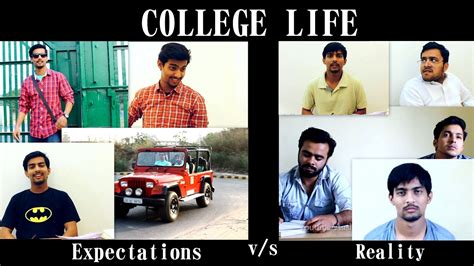 College Life Expectations Vs Reality Aashqeen Youtube