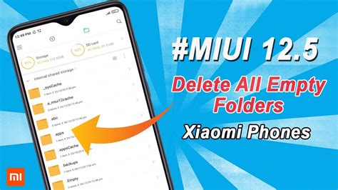 Delete All Empty Folders From Any Xiaomi Phone Youtube