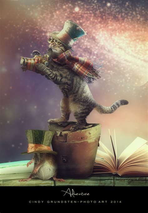 Steampunk Cat By Cindysart On Deviantart