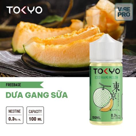 Iced Hami Melon Dưa Gang Lạnh Tokyo Juice 100ml Vapepro