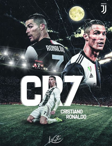 Cristiano Ronaldo Cr7 Póster De Fútbol Cristiano Ronaldo Ronaldo