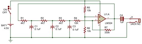 Rc Phase Shift Oscillator Lm324