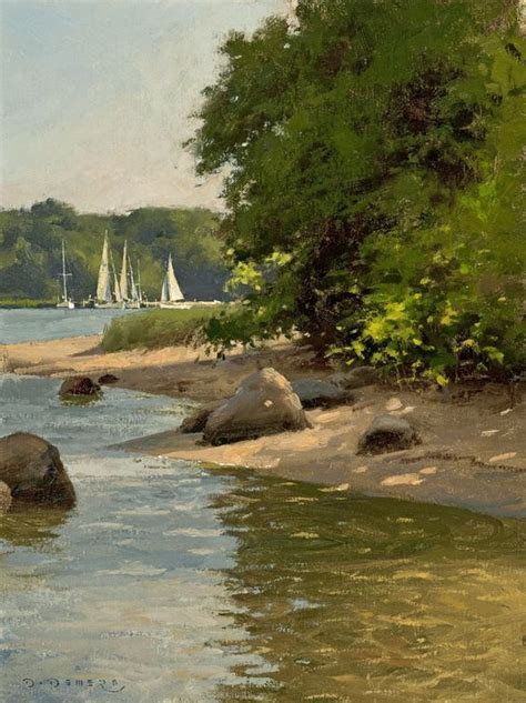 Donald Demers Shady Paintings I Love Plein Air Paintings Seascape