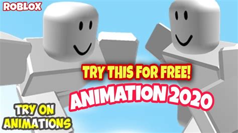 How To Get Free Animation Package 2020 Roblox Youtube