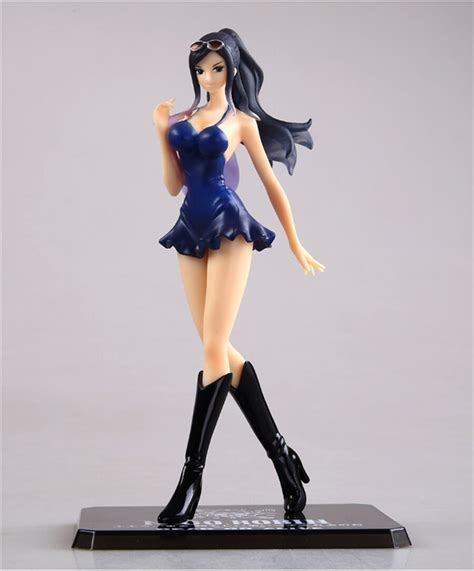 Anime Sexy Figure One Piece Nico Robin Blue Swimsuit Ver Pvc Action Figures Collectible Model