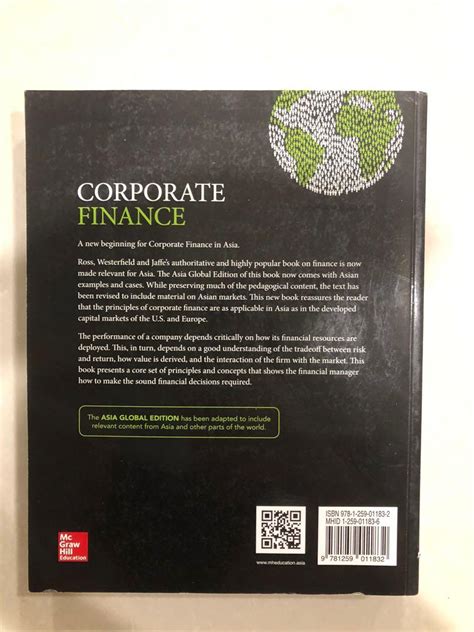 Corporate Finance Asia Global Edition Hobbies And Toys Books