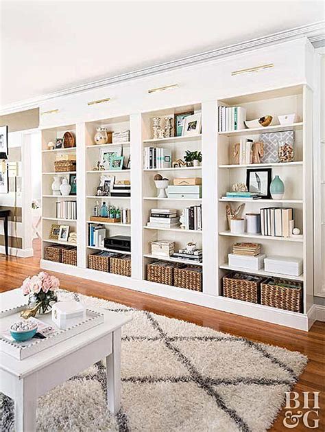 18 Effortless Ways To Style Bookshelf Decor Built In Shelves Living