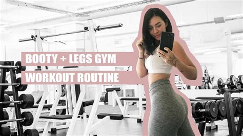 Booty Workout Vlog Grow Glutes Without Growing Quads Rachel Aust