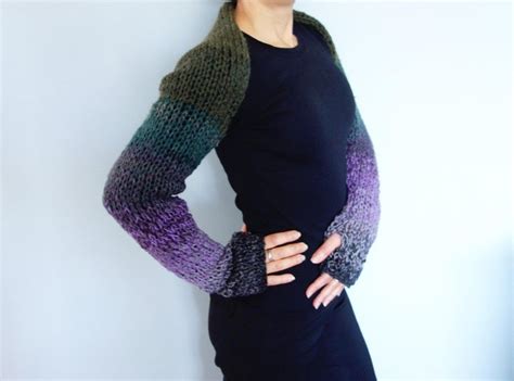 Multicoloured Fit Shrug Knitting Pattern By Camexiadesigns Lovecrafts Shrug Knitting Pattern