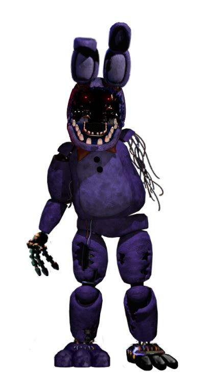 Fnaf 2 Withered Bonnie Full Body By Enderziom2004 On Deviantart