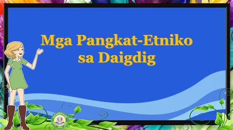 Mga Pangkat Etniko Sa Daigdig Ap 8 Youtube