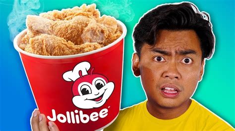 I Ordered Everything From The Jollibee Menu Youtube