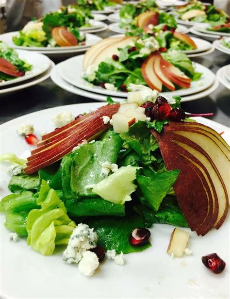 Gorgeous Salad Plate Created By The Classic Catering Group