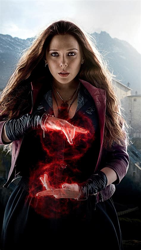 A funny thing happened between avengers: Wallpaper : model, red, Scarlet Witch, The Avengers, Elizabeth Olsen, emotion, Person, Avengers ...
