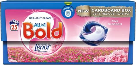 Bold All In Pods Washing Liquid Capsules Washes Pink Blossom