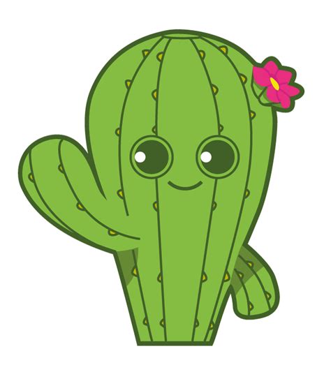 Cute Cartoon Cactus - ClipArt Best png image