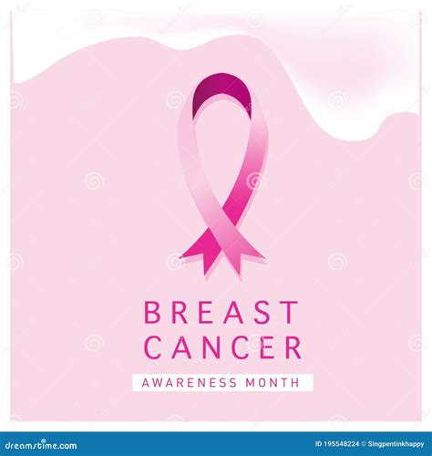 Breast Cancer Awareness Month Design Campaign For Social Media Poster