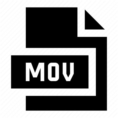 File Format Mov Video Icon