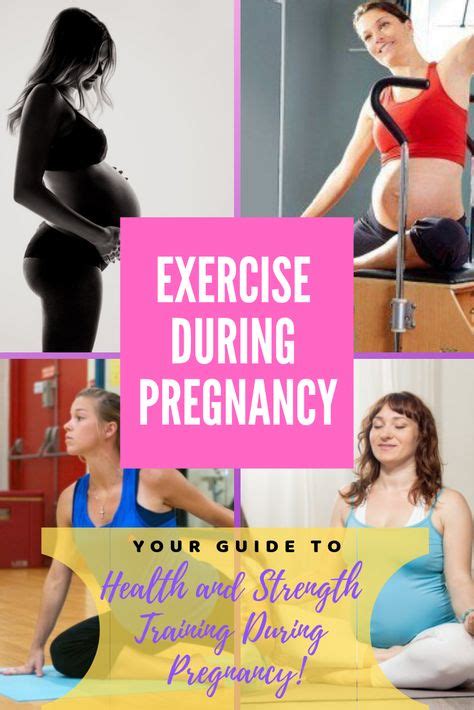 Pregnancy Workouts And Exercises [ Infographic]