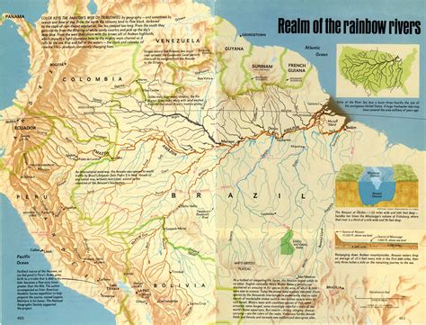 Amazon River Basin Map Manaus Mappery