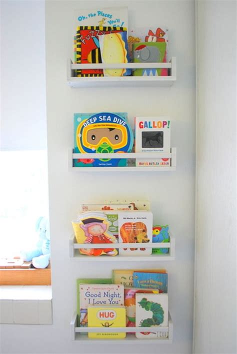 Cozy Creative Ways To Display Books In The Nursery