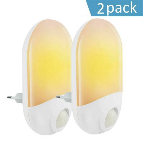 Led Night Light Nursery Night Lamp Plug In Wall Lights With Dusk To