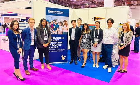 Embry Riddle Singapore Students Shine At Major Asia Travel Expo Embry